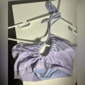 Out from Under Lilac Halter Tank